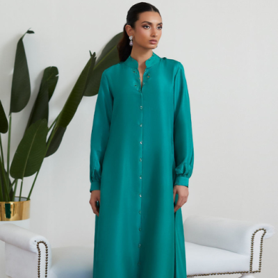 Maria B Raw Silk 2PC-22