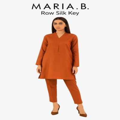 Maria B Raw Silk 2PC-6