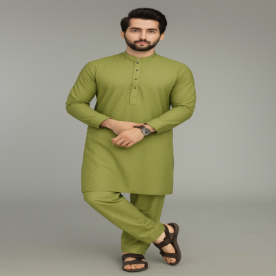 gul ahmad paper cotton-14-parrot green