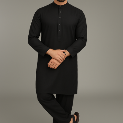 gul ahmad paper cotton-3-Black