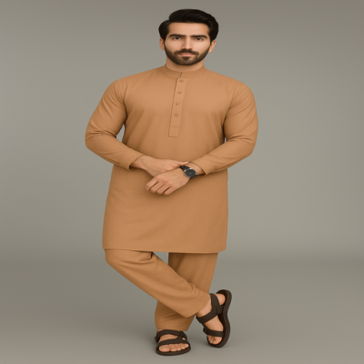 gul ahmad paper cotton-8-light caramel brown
