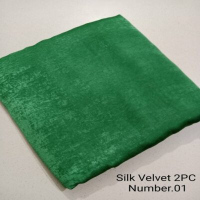 Elegant Silk Velvet 2-Piece Suit +1