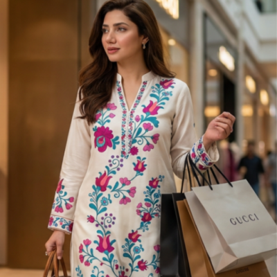 Sapphire Cotton Satin 2-PC - Image 3