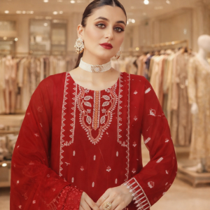 Nureh Lawn Embroidered 3-Piece