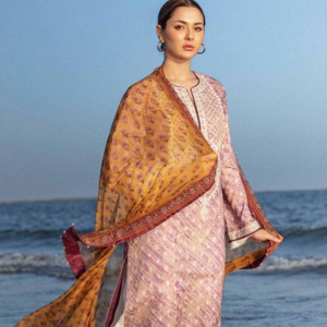 Coco By Zara Shahjahan Embroidered Lawn Suits Unstitched 3 Piece CZS20L 2-A - Spring/Summer Collection