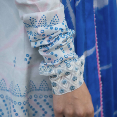 Zara Shahjahan SpringSummer Lawn Collection 2020 – Bansuri-B - Image 4