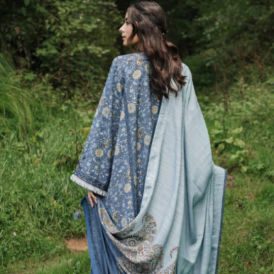 Zara Shahjahan ZW22-8A | Coco Winter Collection | Premium Designer Unstitched Suit - Image 5