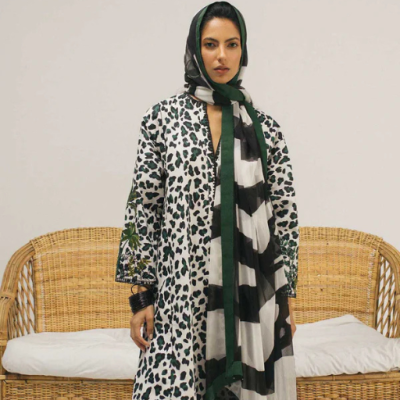 Luxury Zarashah Lawn Embroidered 3PC