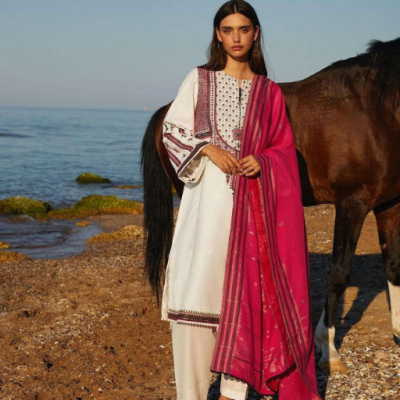 Zara Shah Jahan Lawn Emb 3PC – Just 4750