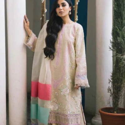 Zara Shahjahan Lawn Emb 3PC – Summer Luxury