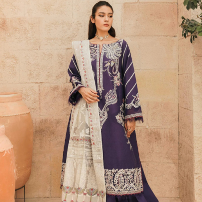 Zara Shah Jahan Lawn Emb 3PC – Luxury Look