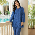 Hussain Rehar Luxury Chikan Kari 2PC – Summer 2026! 🧡🔥