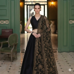Bareeze Designer Net Embroidered Shawl – Premium Quality