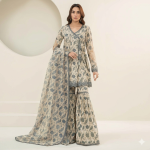 Maria B 2PC Printed Lawn – Limited Edition - DW-PF24-06-OFF-WHITE