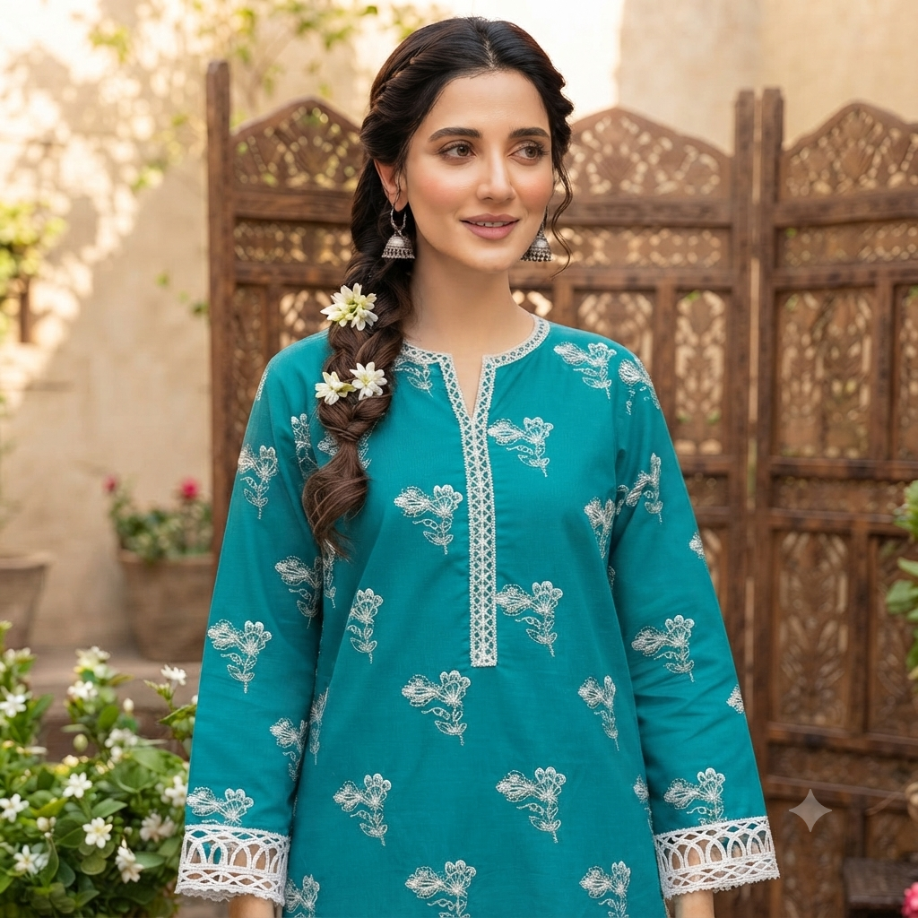 Maria B Luxury Embroidered Lawn 2PC | New Arrival 2026