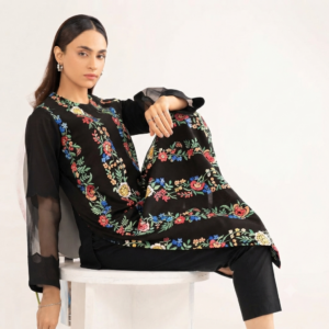 Maria B Luxury Lawn 3PC Premium Designer Collection – Unstitched Suit