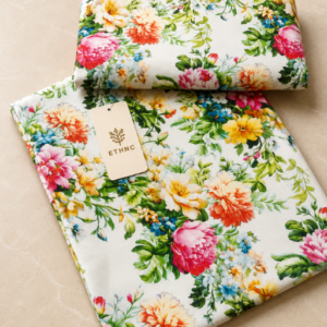 FLAT SALE! Ethnic Premium Lawn 2PC Unstitched Suit | Limited Stock