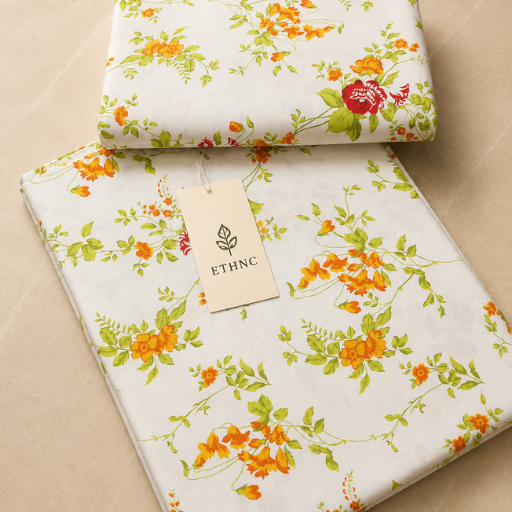 FLAT SALE! Ethnic Premium Lawn 2PC Unstitched Suit | Limited Stock - Image 3
