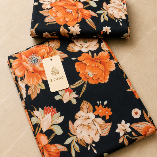 FLAT SALE! Ethnic Premium Lawn 2PC Unstitched Suit | Limited Stock - Image 5