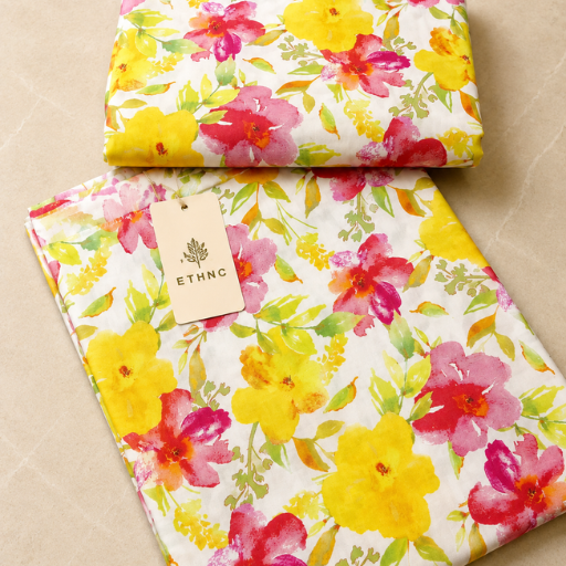 FLAT SALE! Ethnic Premium Lawn 2PC Unstitched Suit | Limited Stock - Image 6