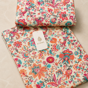FLAT SALE! Ethnic Premium Lawn 2PC Unstitched Suit | Limited Stock