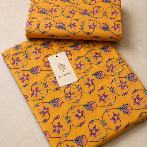 FLAT SALE! Ethnic Premium Lawn 2PC Unstitched Suit | Limited Stock - Image 13