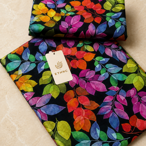 FLAT SALE! Ethnic Premium Lawn 2PC Unstitched Suit | Limited Stock - Image 18