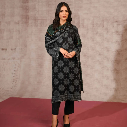 Nishat Linen 3PC Premium Unstitched Suit – Article #42303182R - Image 6