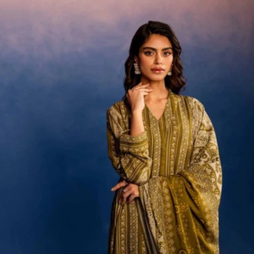 Nishat Linen 3PC Premium Unstitched Suit – Article #42303202-R - Image 2