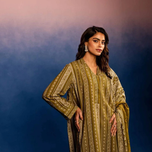 Nishat Linen 3PC Premium Unstitched Suit – Article #42303202-R - Image 4