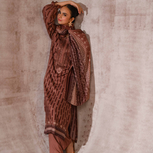 Nishat Linen 3PC Premium Unstitched Suit – Article #42303173-R - Image 3