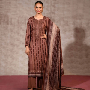 Nishat Linen 3PC Premium Unstitched Suit – Article #42303173-R