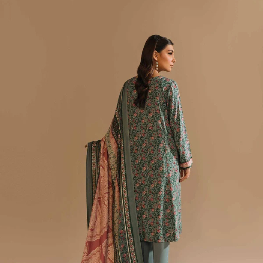 Nishat 3PC Premium Khaddar Unstitched Suit – Article #42303167-R - Image 7