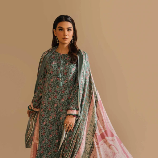 Nishat 3PC Premium Khaddar Unstitched Suit – Article #42303167-R - Image 3
