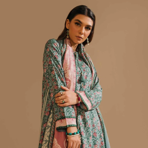 Nishat 3PC Premium Khaddar Unstitched Suit – Article #42303167-R - Image 6