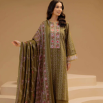 Nishat 3PC Premium Khaddar Unstitched Suit – Article #42303138-R