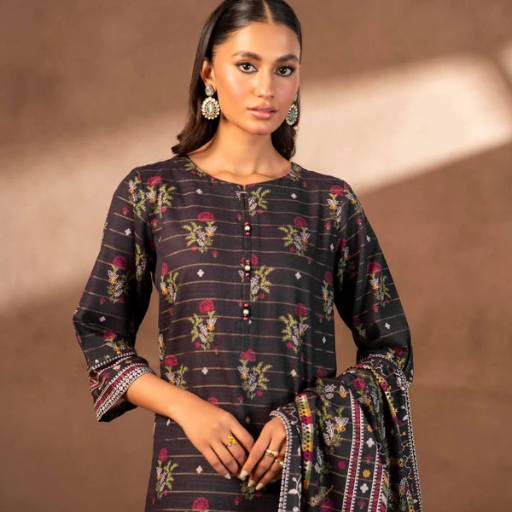 Nishat 3PC Premium Khaddar Unstitched Suit – Article #42306485-R - Image 4