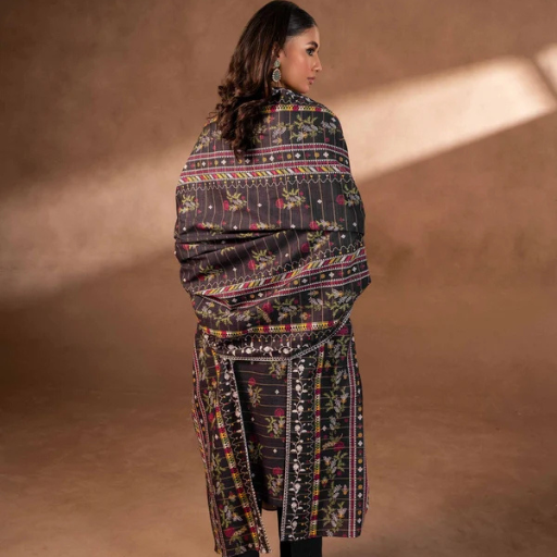 Nishat 3PC Premium Khaddar Unstitched Suit – Article #42306485-R - Image 9