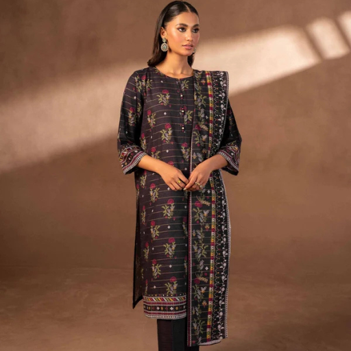 Nishat 3PC Premium Khaddar Unstitched Suit – Article #42306485-R - Image 8