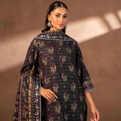 Nishat 3PC Premium Khaddar Unstitched Suit – Article #42306485-R - Image 6