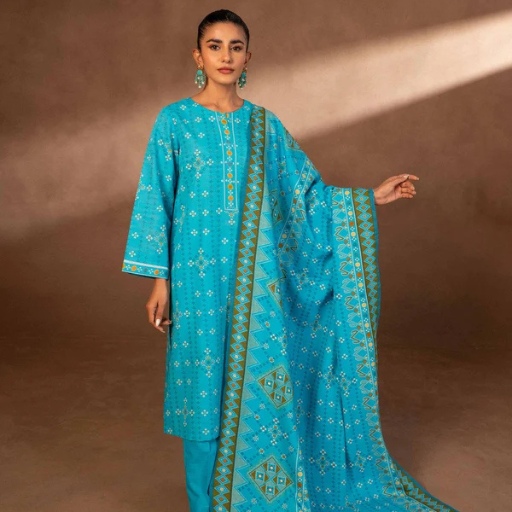 Nishat 3PC Premium Khaddar Unstitched Suit – Article #42306491-R - Image 6
