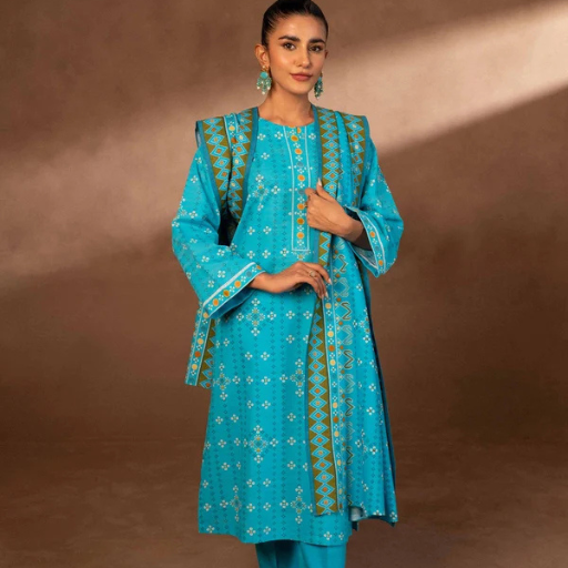 Nishat 3PC Premium Khaddar Unstitched Suit – Article #42306491-R - Image 4