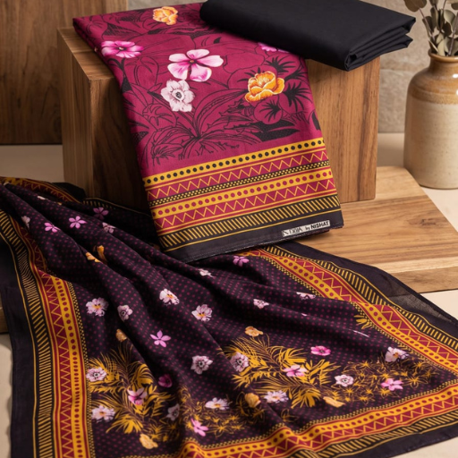 đĨ NISHAT 3PC SUITS | 4 SUITS SUPER BUNDLE | Rs. 2,350 PER SUIT - Image 2