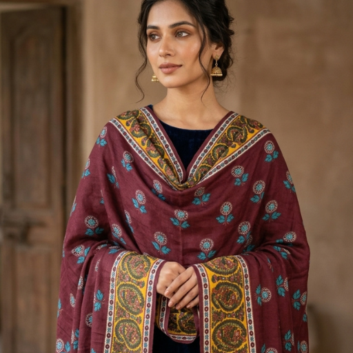 Nishat Luxury Wool Shawls – Winter Collection.10
